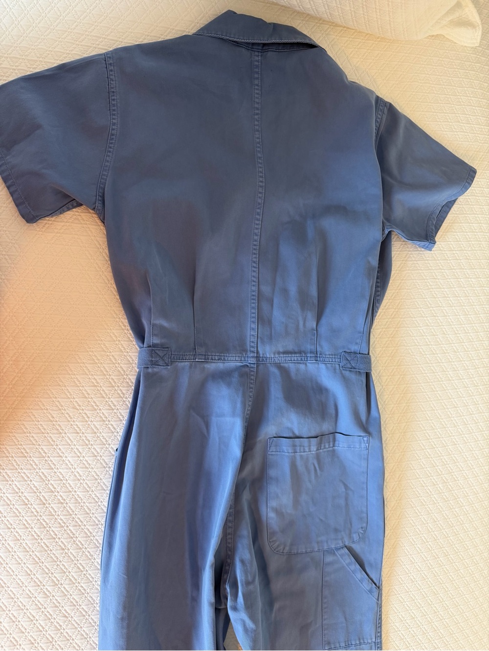 Pistola Classic Blue Utility Jumpsuit - Women - Picture 12 of 12